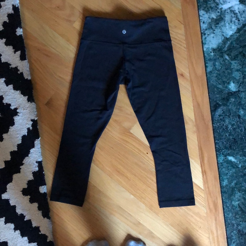 Crop black Wunder under leggings